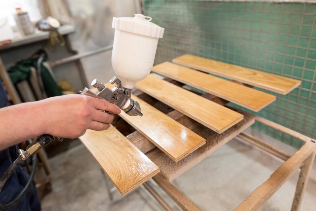 aérogommage de parquet